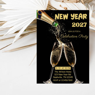 New Year's Eve Party Invitation 2027