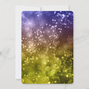 New Year's Eve Party Invitation Mix Colors Bokeh 9
