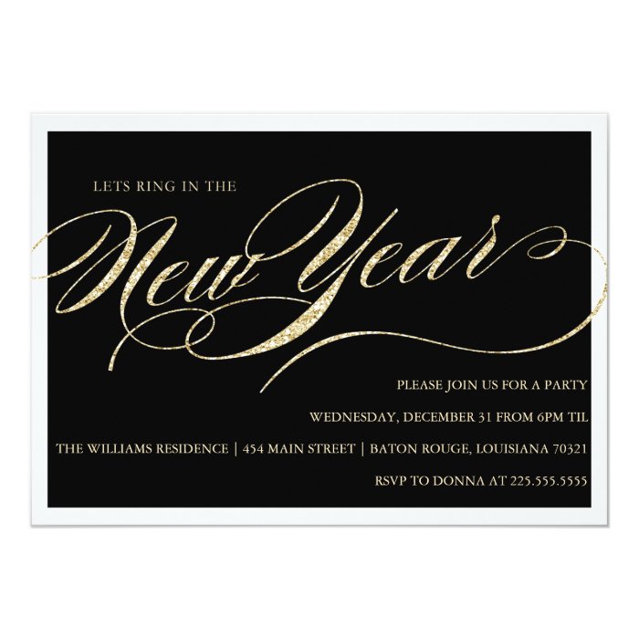 new year celebration invitation new years invitations zazzle new year celebration invitation new years invitations zazzle