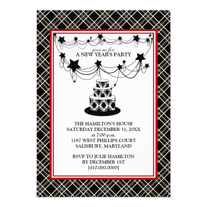 New Year's Eve Party Invitations