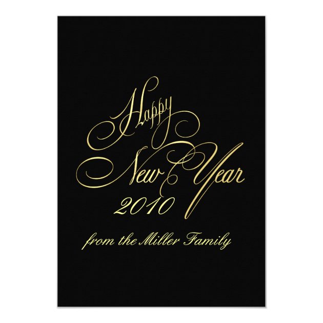 New Year's Eve Party Invitations - 5 X 7
