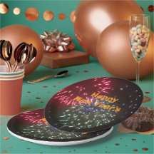 New Year's Eve Party Plates