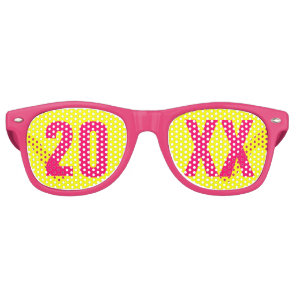New Years Eve Party Retro Sunglasses