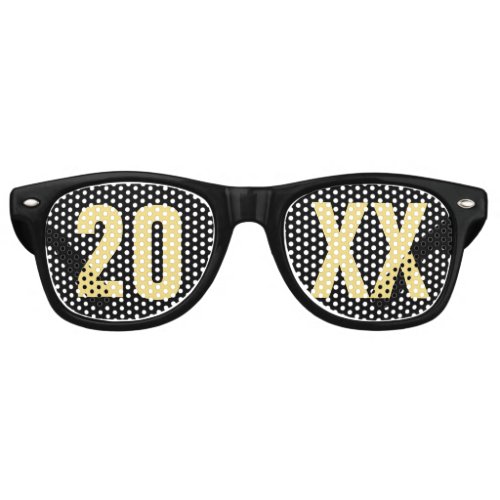 New Years Eve Party Retro Sunglasses