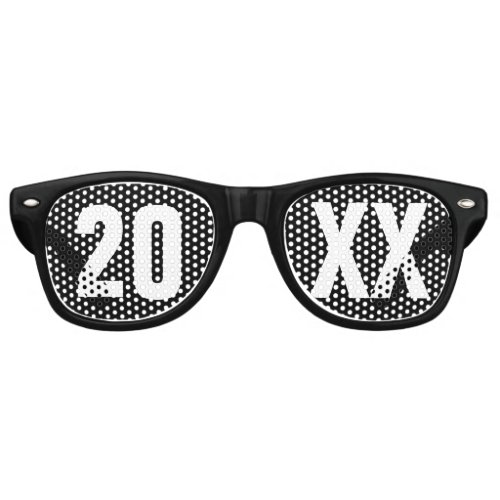 New Years Eve Party Retro Sunglasses