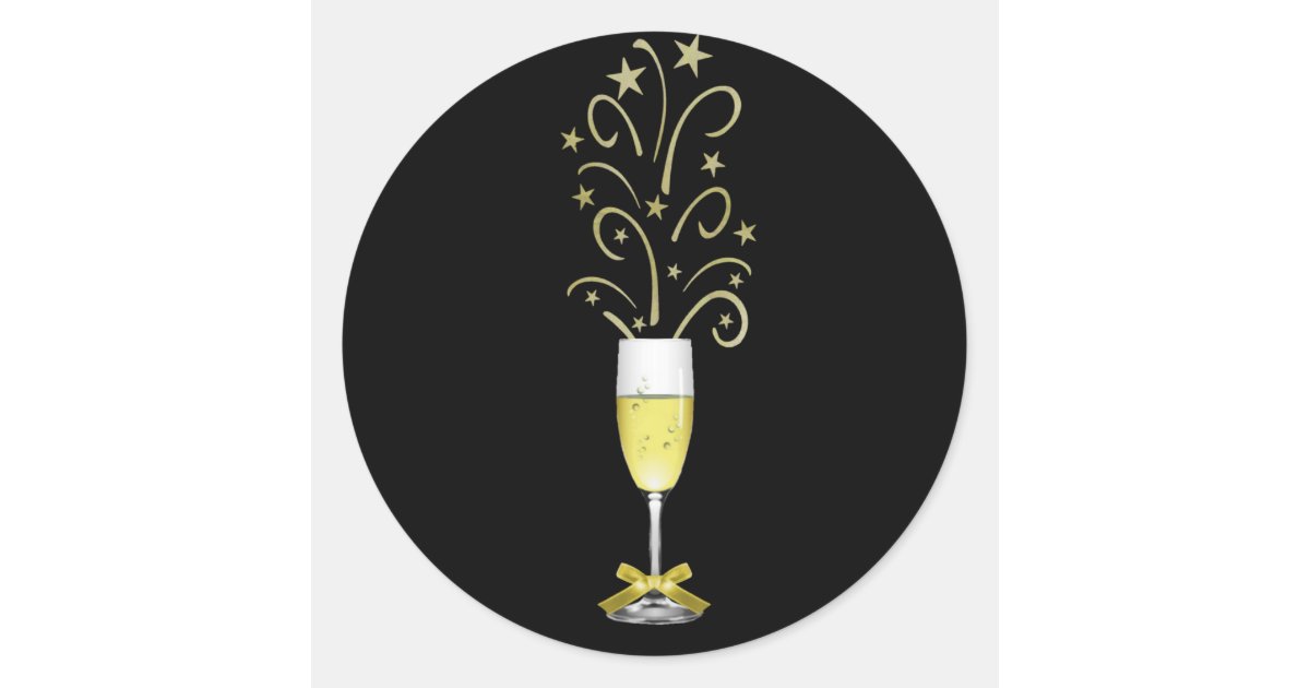 New Years Eve Party stickers | Zazzle