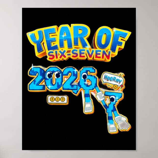 New Years Eve Party Supplies 2026 Happy New Year F Poster (Front)