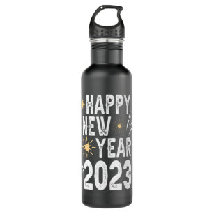 New Years Eve Party Supplies NYE 2023 Happy New Ye Stainless Steel Water Bottle