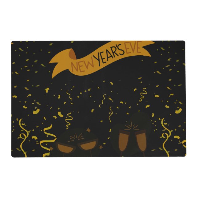 New Years Eve Placemat (Front)