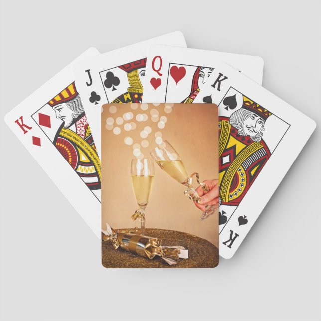 New Year's Eve Playing Cards (Back)
