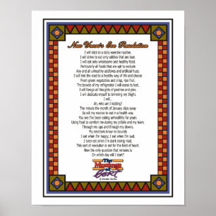 New Year's Eve Resolution Poster