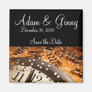 New Years Eve Save the Date Magnet
