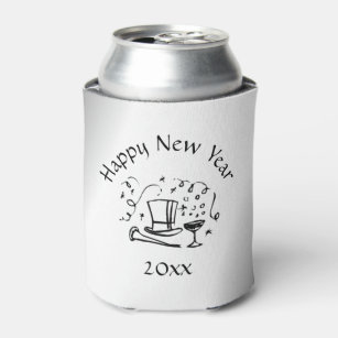 Funny New Years Eve Can Coolers