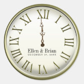 Roman Numerals 1-100 Square Sticker