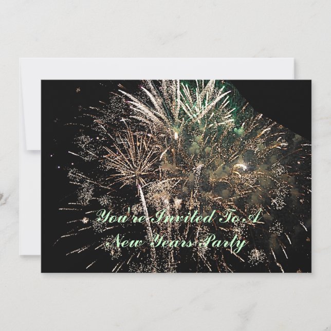 New Years Invitation (Front)