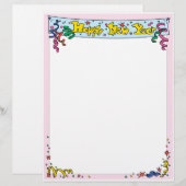 New Year's Letterhead (Front/Back)