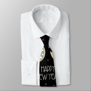 New Years Neck Tie