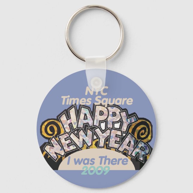 New Years NYC Keychain (Front)