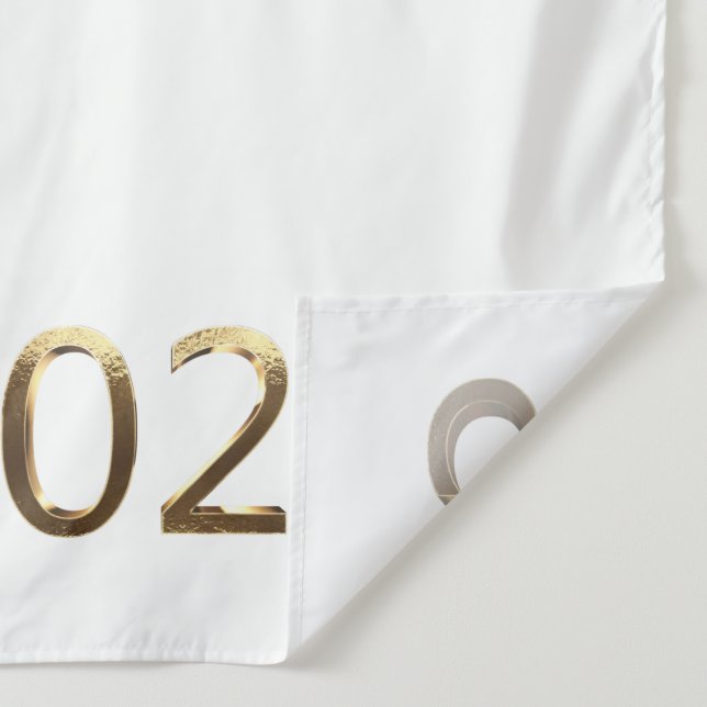 New Year's Party Faux Gold 2023 Backdrop (Detail)