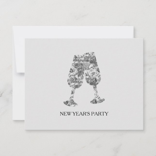 New Year's Party Invitation (Front)