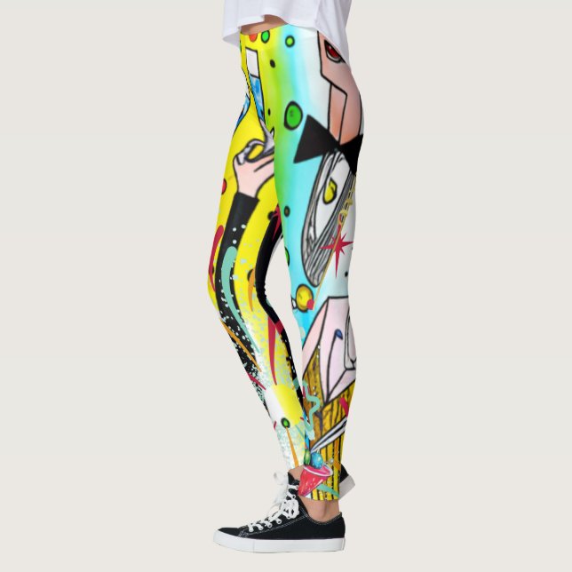 New Year's Party Leggings (Left)