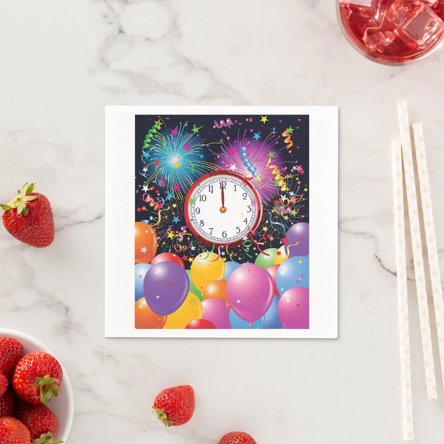 New years Party Paper Napkins (Creator Uploaded)