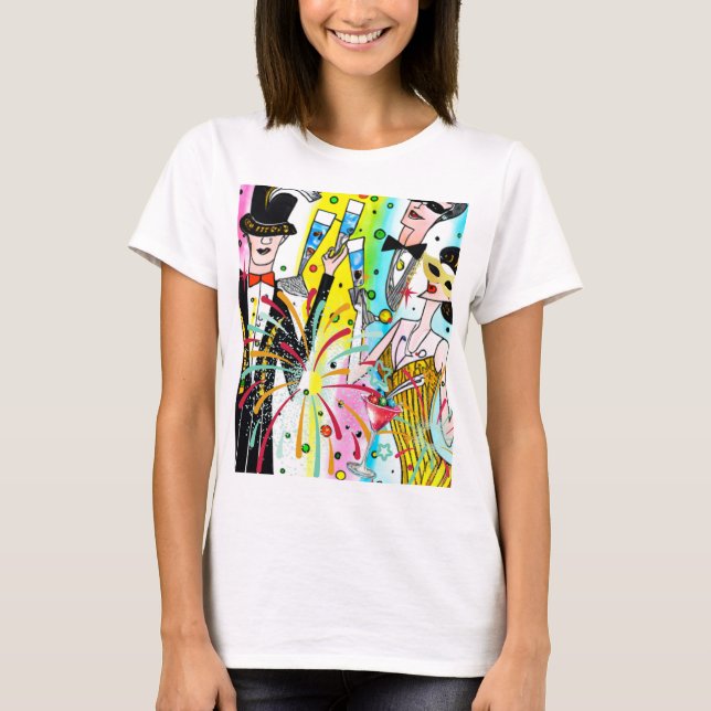 New Year's Party T-Shirt (Front)
