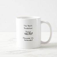 New Year's Resolution Coffee Mug