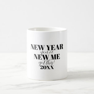 New Years Resolution Inspirational Motivational Coffee Mug