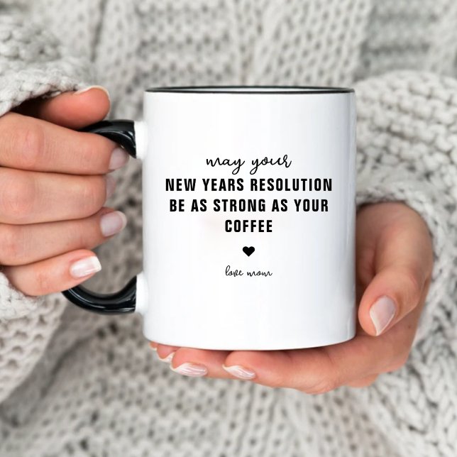 New Years Resolution NYE Holiday Humor Funny Mug (New Years Resolution NYE Holiday Humor Funny Mug
)