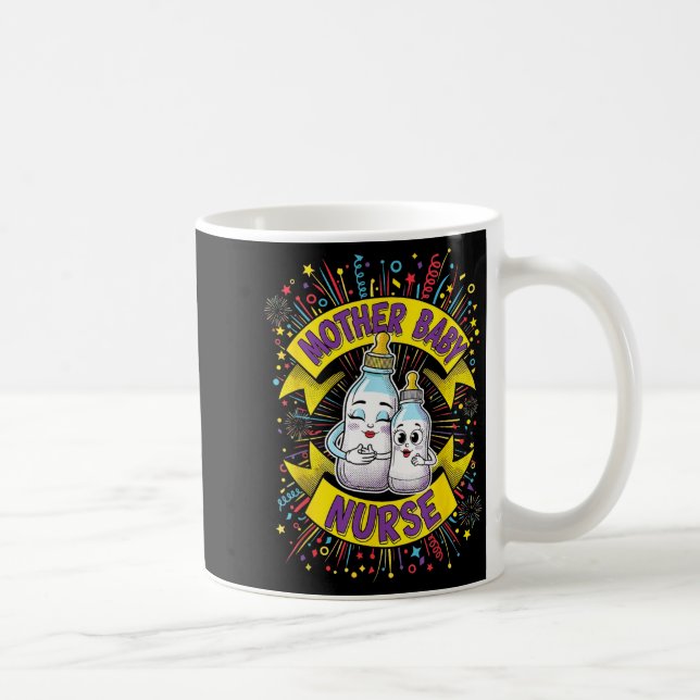 New Years Shirt, Nurse Png Bottles For The New Yea Coffee Mug (Right)
