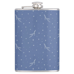 New Year's snow Flask