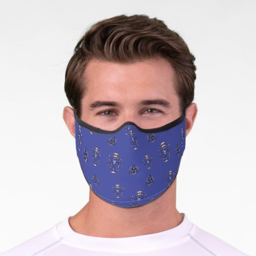 New Years Toast Premium Face Mask