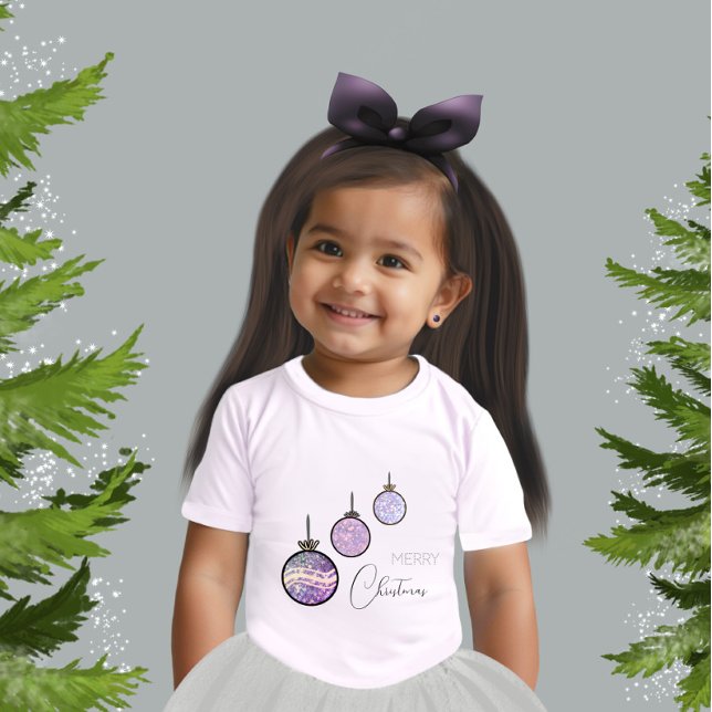 New Year's tree decorations Baby T-Shirt (Creator Uploaded)