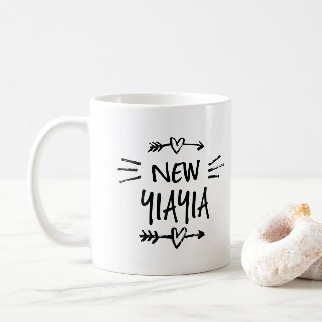 New YiaYia Coffee Mug (With Donut)