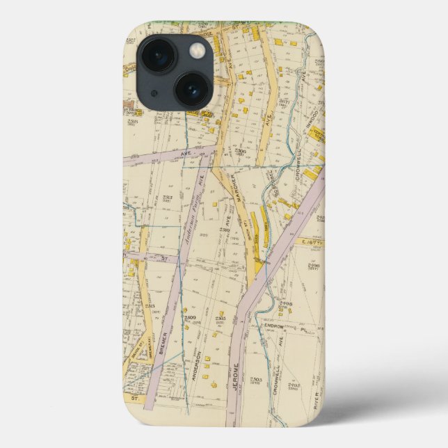 New York 10 Case-Mate iPhone Case (Back)