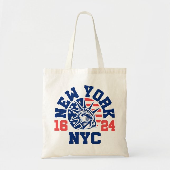 New York 1624 Tote Bag (Front)