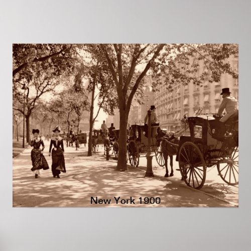 New York 1900 Print