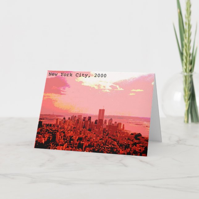 New York 2000 Card (Front)