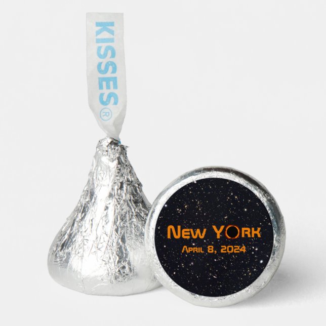 New York 2024 Total Solar Eclipse  Hershey®'s Kisses® (Front)