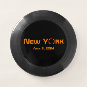 New York 2024 Total Solar Eclipse Wham-O Frisbee