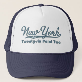 New York 26.2 Blue Marathon Cap