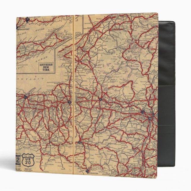 New York 28 3 Ring Binder (Front/Inside)