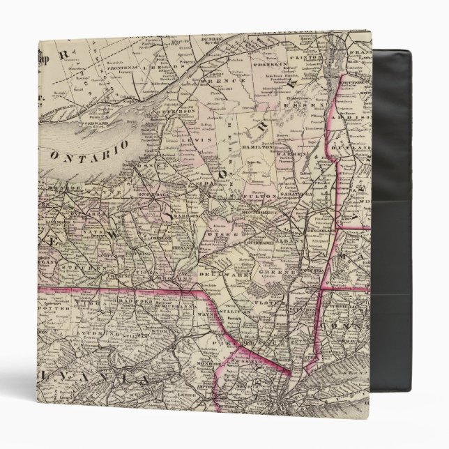 New York 35 3 Ring Binder (Front/Inside)