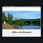 New York Adirondack Mountains 12 Month Calendar<br><div class="desc">New York Adirondack Mountains 12 Month Calendar.  Photographs.  A great way to celebrate the wonders of New York's most beautiful State Park.  Great for anyone who appreciates the grandeur of this special place.</div>