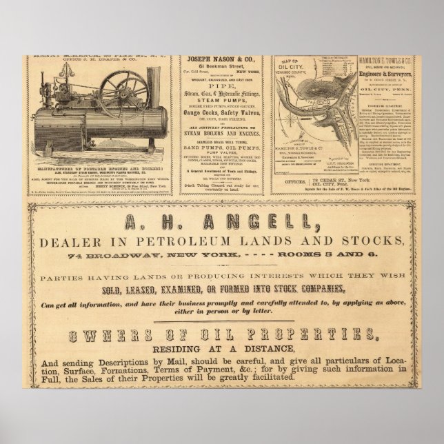 New York Advertisements Poster (Front)