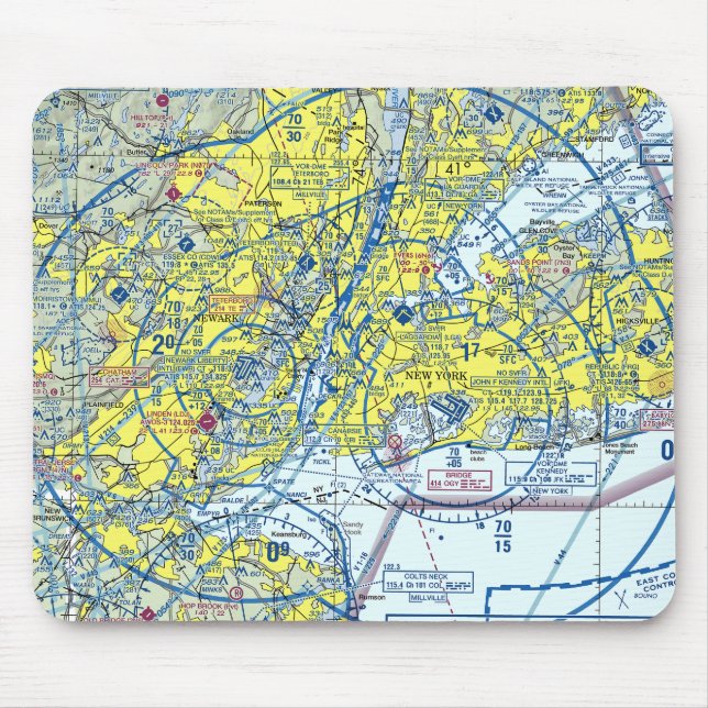 New York Airspace Mousepad (Front)