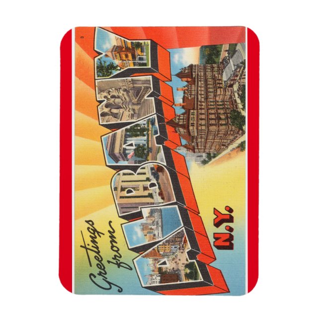 New York, Albany Magnet (Vertical)