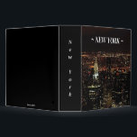 NEW YORK ALBUM/BINDER 3 RING BINDER<br><div class="desc">What a fantastic way to keep mementos of your Big Apple life or visits.</div>