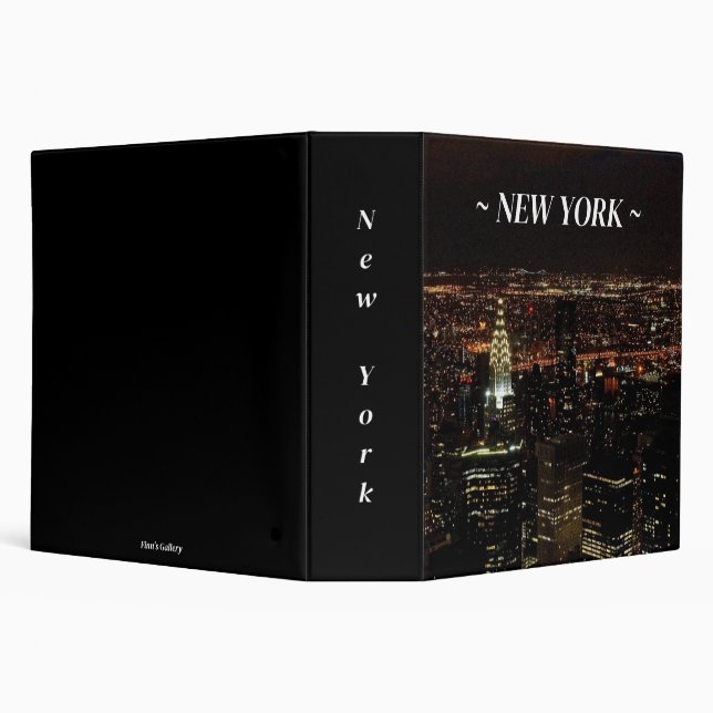 NEW YORK ALBUM/BINDER 3 RING BINDER (Background)